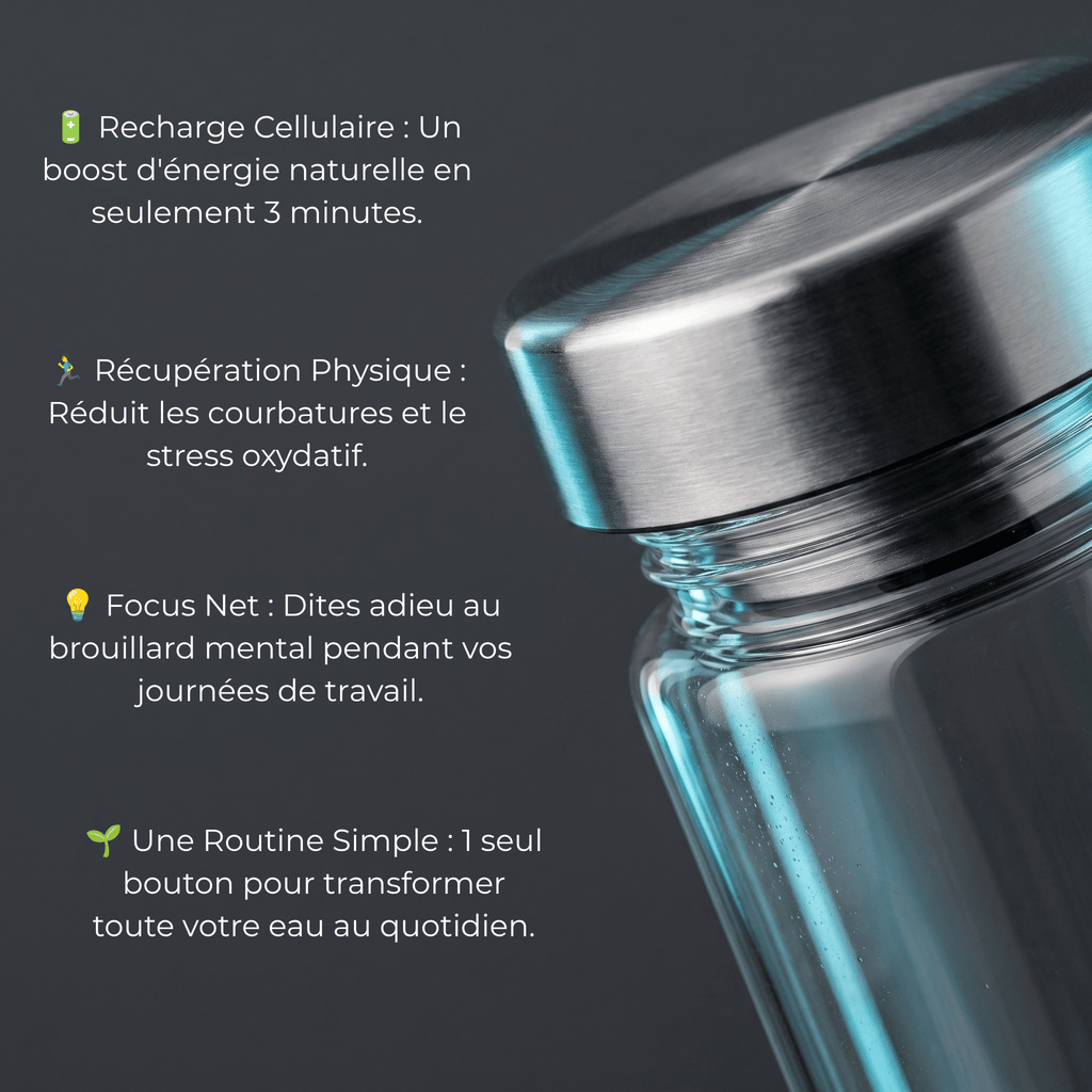 Bouteille à Hydrogène — Révélez Votre Énergie