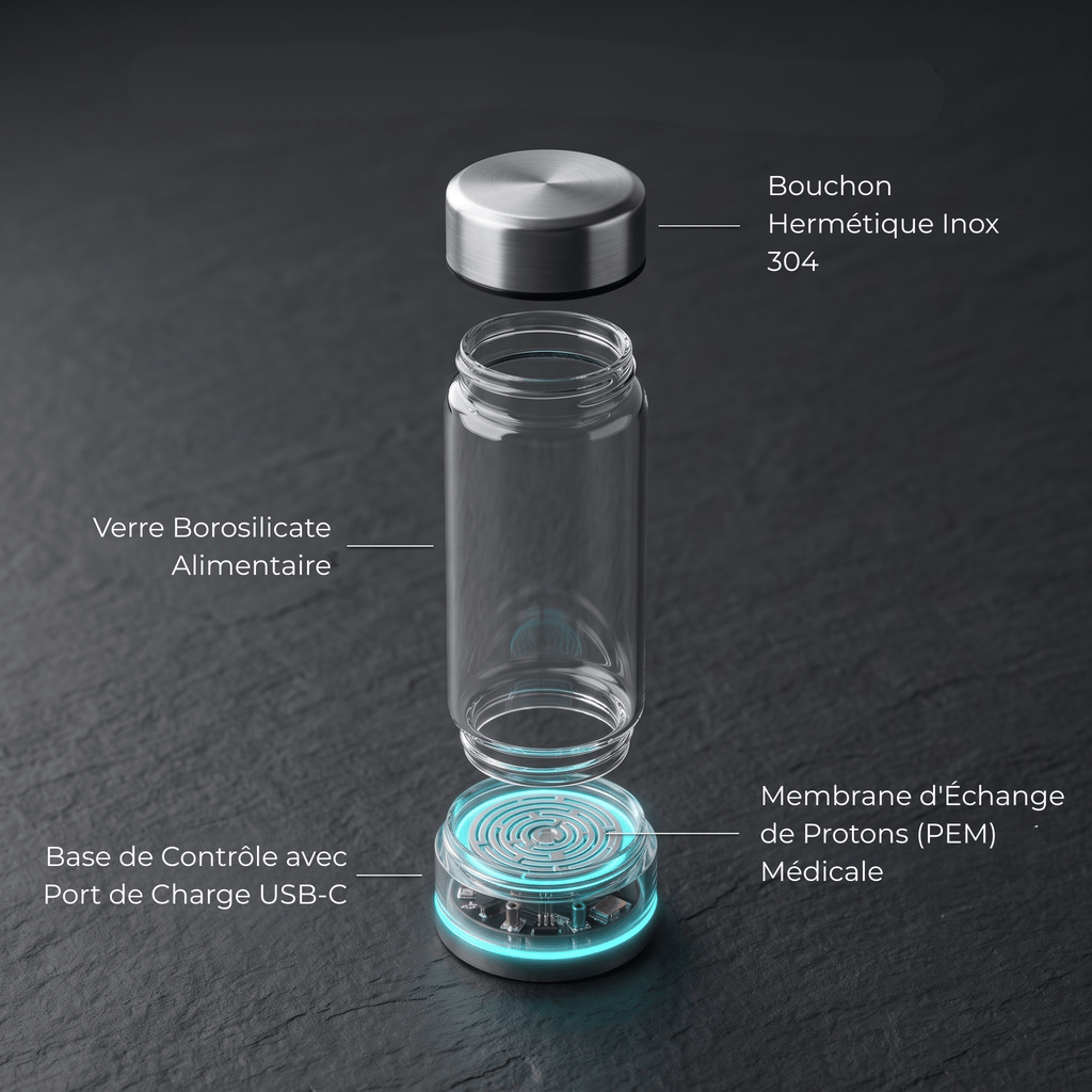 Bouteille à Hydrogène — Révélez Votre Énergie